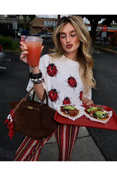 Jose Clothing Oversized Short-Sleeve Printed T-Shirt