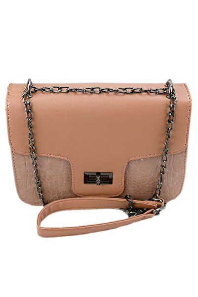 Generic Compact And Sleek With Stylish Croc Effect Pu Leather Handbags For Wo...