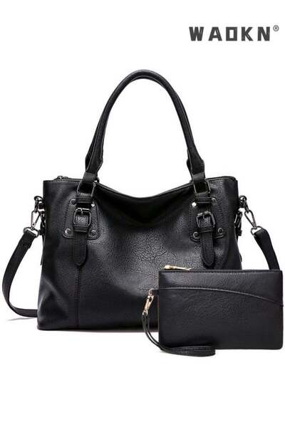 WAOKN Large Capacity Handbags Bags, Large Crossbody Bags Ladies Shoulder Hand...