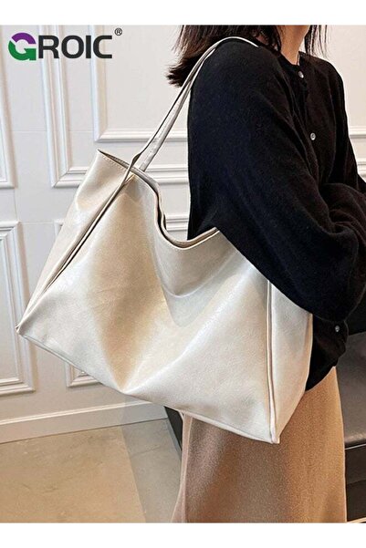 GROIC Large Tote Bag for Women,Leather Shoulder Bag,Purses Satchel for Women ...