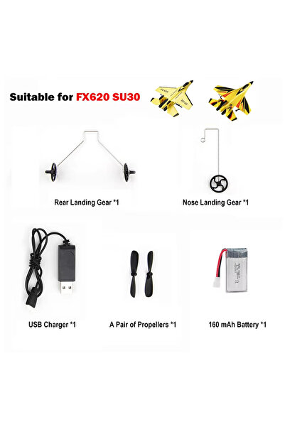 Choice1 Package B FX620 SU35 SU30 RC Plane Spare Parts Accessories Propeller ...
