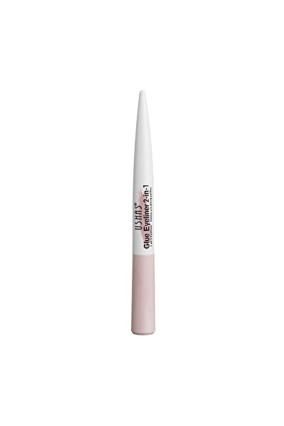Ushas Eyeliner tip stilou negru, 2 în 1, cu adeziv pentru gene false, reziste...