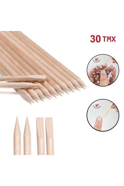 CATIANO Betisoare pentru manichiura si pedichiura, 10 cm, 30 buc