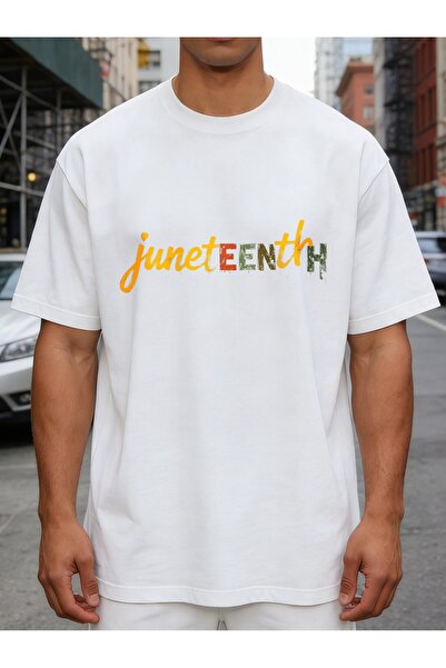 1001 Line Retro Style Men's T-Shirt Juneteenth Celebration Summer Wear Gift f...