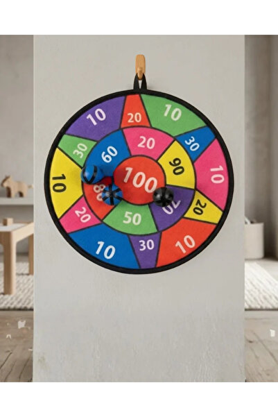 Generic Brand Safe Dart Game for Kids Fun Target Game with Velcro Balls -