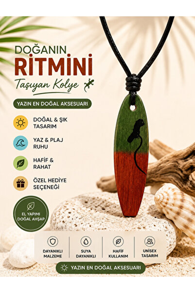TUTU DESİGN Surf Board Men's Women's Necklace