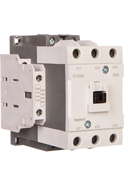 Legrand Contactor de putere 50A 3P 24V AC 2Z 2R Ctx3 416140