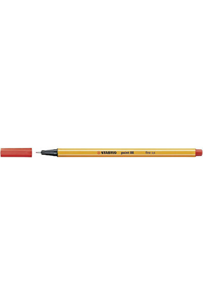 Stabilo Markere Point Design 0.4mm Roșu 10 bucăți