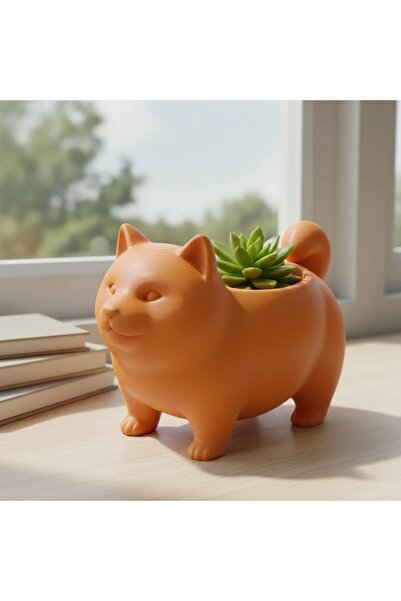 OEM Mini Ghiveci Decorativ Suport Plante cu Design Shiba Inu