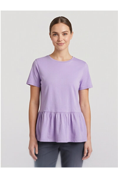 Collezione Women's T-Shirt 100% Cotton Crew Neck Casual Relaxed Fit