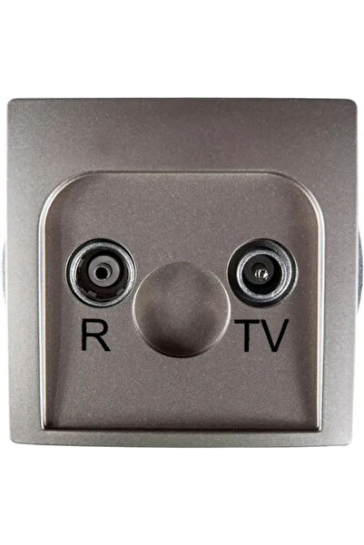 Kontakt-Simon Simon Basic Rd Tv Through-through Satin Antenă Jack Bmzap10 1.0...