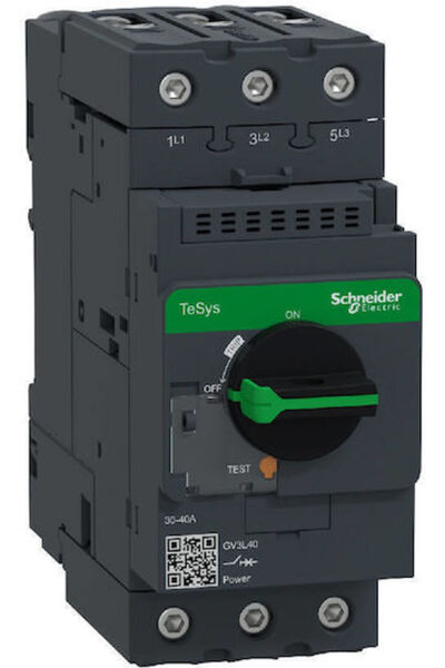 Schneider Electric TeSys GV3 Industrial Thermomagnetic GV3L40