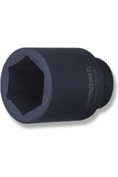 Jonnesway Cheie tubulară lungă de impact, 6 puncte, 1 inch, 32mm, Cr-Mo