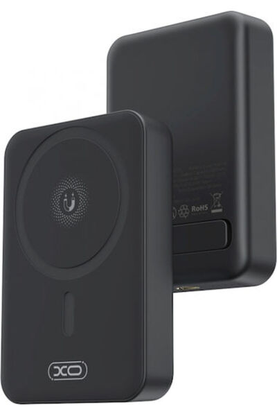Xo PR231 MagSafe Power Bank 10000mAh 15W με Θύρα USB-C Γρήγορη Φόρτιση 2.0 Μαύρο
