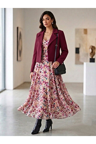 Larida Burgundy jacket
