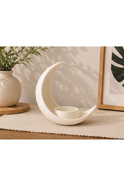 Smug Design 3D Luna Mumluk & Dekoratif Obje