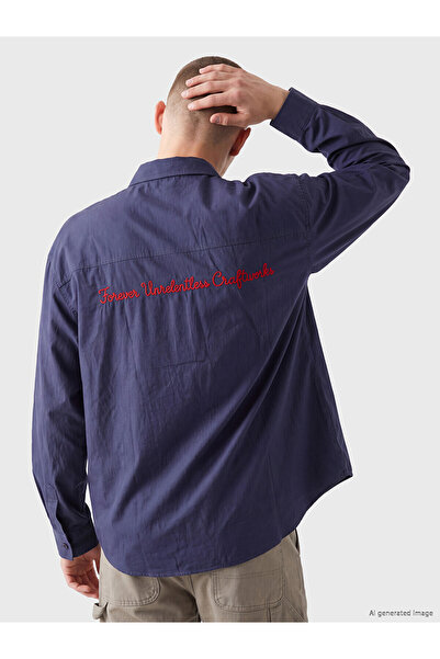 LC Waikiki Nevavm Regular Fit Men's Shirt with Difference