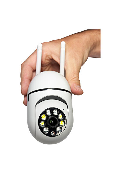 OnShop Mini Camera de supraveghere WIFI 5GHz, FULL HD, interior, rotire, comu...
