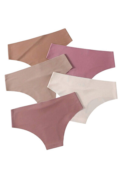 OEM Chiloti dama, material elastic, respirabil, nailon, set 5 buc, marimea L,...