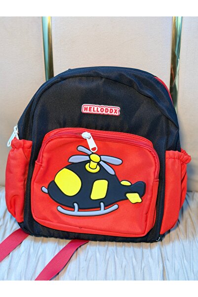 Others HELLODDX Kids School Backpack – Cute 3D Cartoon Helicopter Nursery Bag...