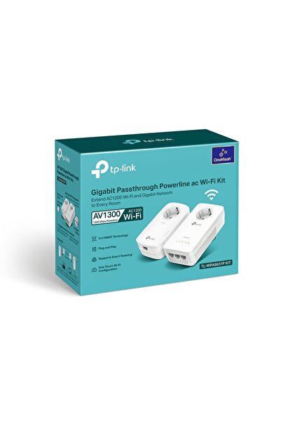 OEM TP-Link TL-WPA8631P KIT AV1300 Gigabit Passthrough Powerline ac Wi-Fi Kit