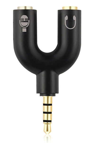 POWERTECH αντάπτορας 3.5mm σε 2x 3.5mm CAB-J043, μαύρο