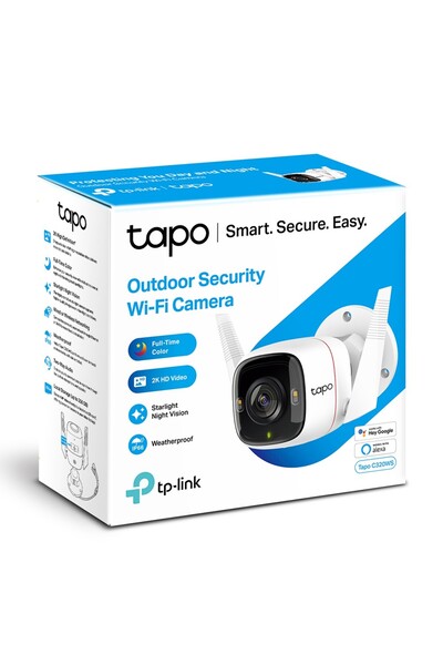 OEM TP-Link Tapo C320WS Εξωτερική Κάμερα Ασφαλείας Wi-Fi 2K με Full-Color Nig...