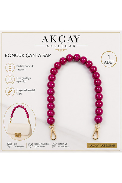 Akçay Aksesuar AKRİLİK ÇANTA SAPI