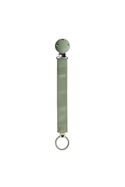 Bibs Lănțișor pentru suzetă Ribbon, Sage