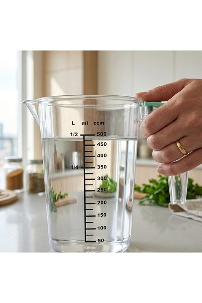 Cuisine Art 500ml Measuring Jug Cup – Shatterproof Polycarbonate Heat-Resistant