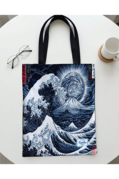 Toum Cute Design Digital Cloth Beach Bag