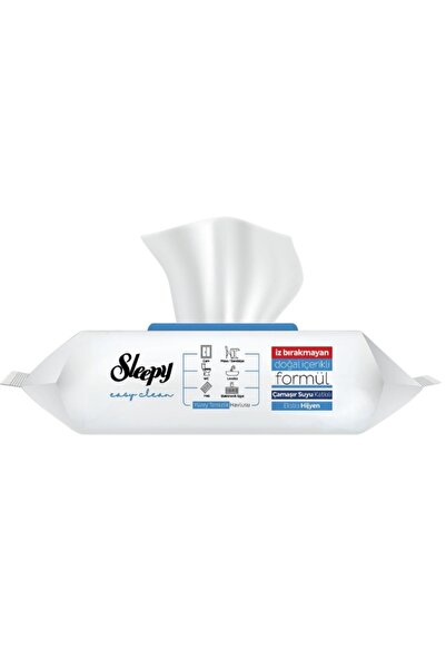 OEM Sleepy, Servetele umede, 100 bucati, Multisuprafete, Easy Clean, Bleach A...