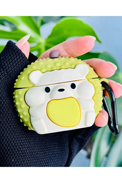 Yıldızan edl shop غطاء حماية من السيليكون السميك بتصميم لعبة متوافق مع Airpod...