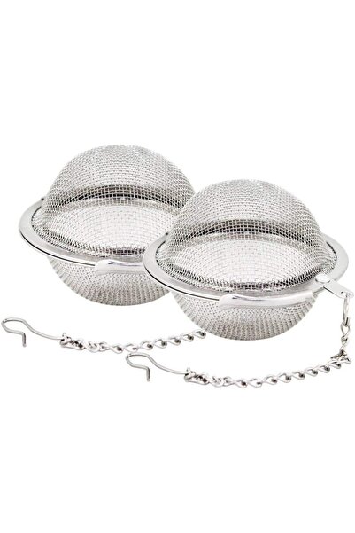 Yıldızan Nry Shop Aputue Stainless Steel Tea Strainer, 2 Pieces of Stainless ...