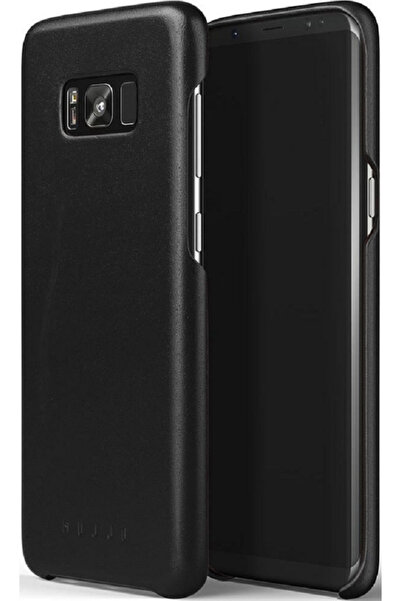 Mujjo Full Leather Case - Δερμάτινη Θήκη Samsung Galaxy S8 Plus - Black