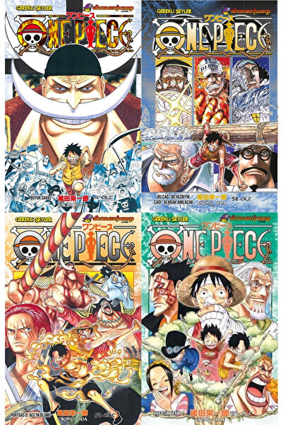 Gerekli Şeyler Yayıncılık ONE PİECE 57-58-59-60 SET (KD 4 KİTAP MANGA SET- PO...