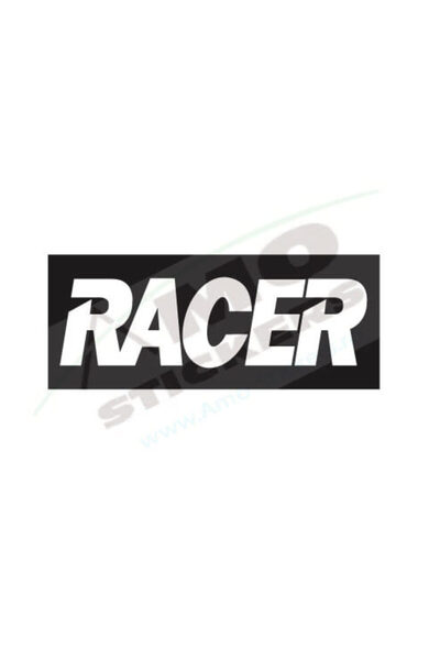 Amo-Stickers Sticker Auto RACER 25cm Gri inchis