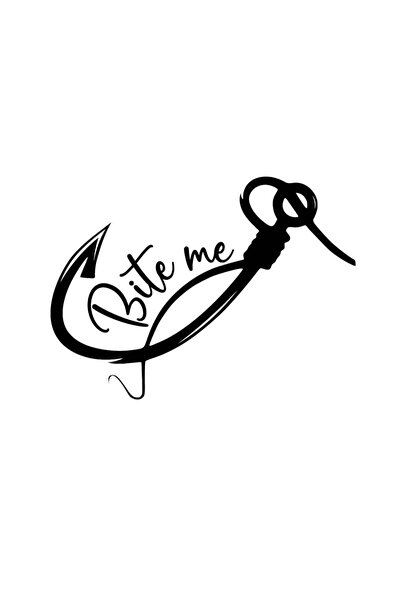 Amo-Stickers Sticker Auto Pescuit 19 25cm Rosu