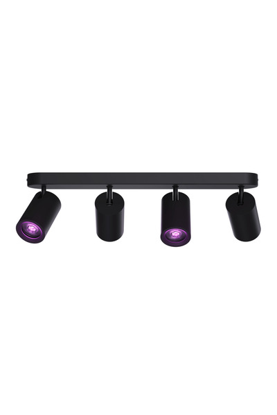 Calex Plafoniera Smart, Rotative in 4 directii, 4 Becuri GU10, 345 lumeni
