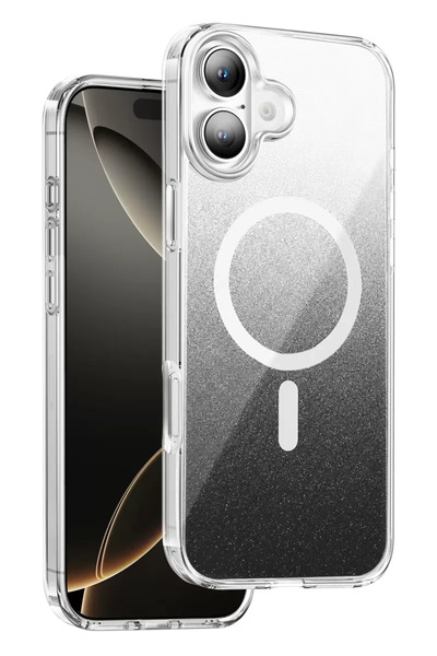 iPhone 16 Sora Simli Magsafe Kapak - Siyah