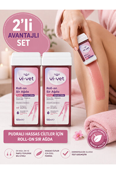 Vi-vet Roll-On Sır Ağda 2x100 Ml