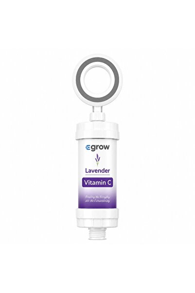 eGROW Set Premium Cap de Dus + Filtru Vitamina C eGROW®, Compatibil universal...