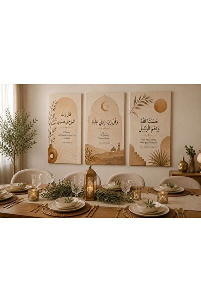 glowify prime glowify prime Manevi ve Dini Kanvas Tablo Seti - İslamiyetin Sa...