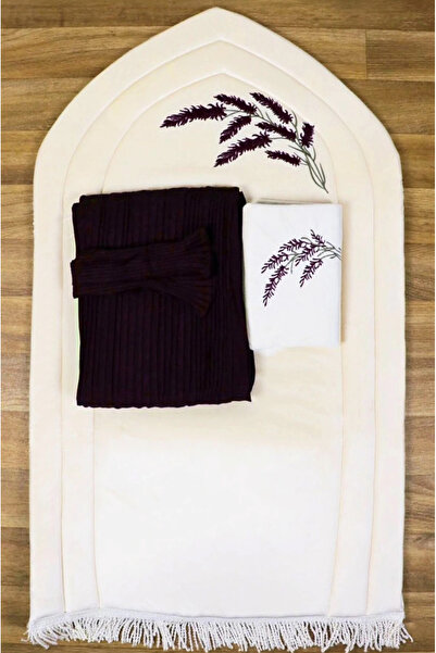 Generic Afnader Flower Prayer Set from the Quran Store, with a Sponge-Lined P...