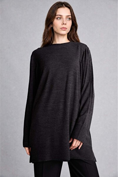 DeFacto Regular Fit Crew Neck Knitwear Tunic H3431Az26Au