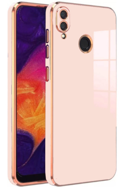 Bodycell Gold Plated - Θήκη Σιλικόνης Xiaomi Redmi Note 7 / Note 7 Pro - Pink