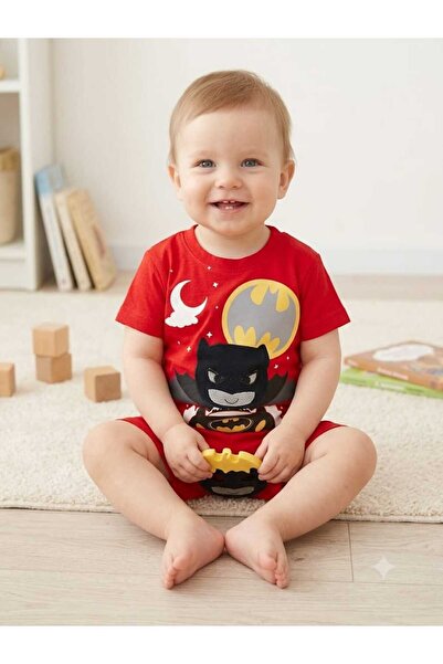 krm kerem bebe Baby Boy 3D Embroidered Embossed Shorts Top and Bottom Summer ...