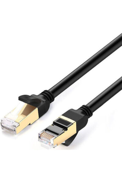 Ugreen F/FTP Cat.7 (10Gbps) Καλώδιο Ethernet 3μ Μαύρο Κωδικός: 11270