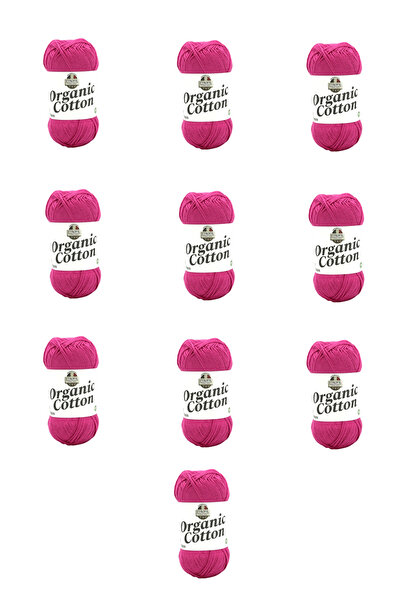 Etrofil 10 Pieces of Organic Cotton (73439) Dried Rose 100% Organic Cotton Am...