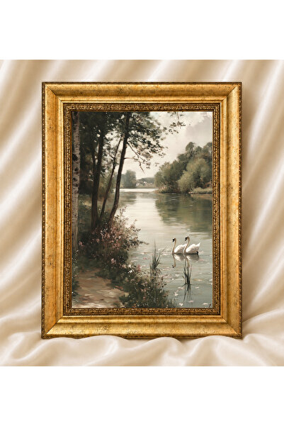 Tek Tasarım Vintage Framed Painting, Classic Antique Framed Painting Models